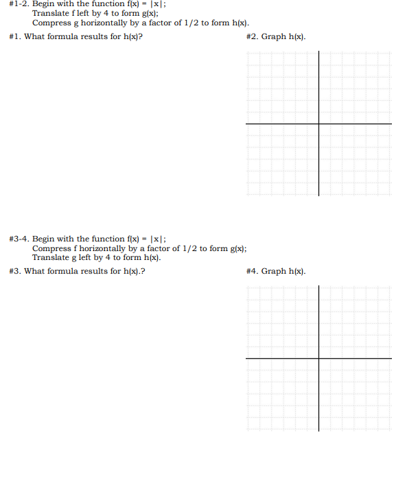 ill-2. Begin with the function fix] - |x|;