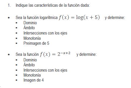 necesito todos los pasos a seguir 1. Indique las