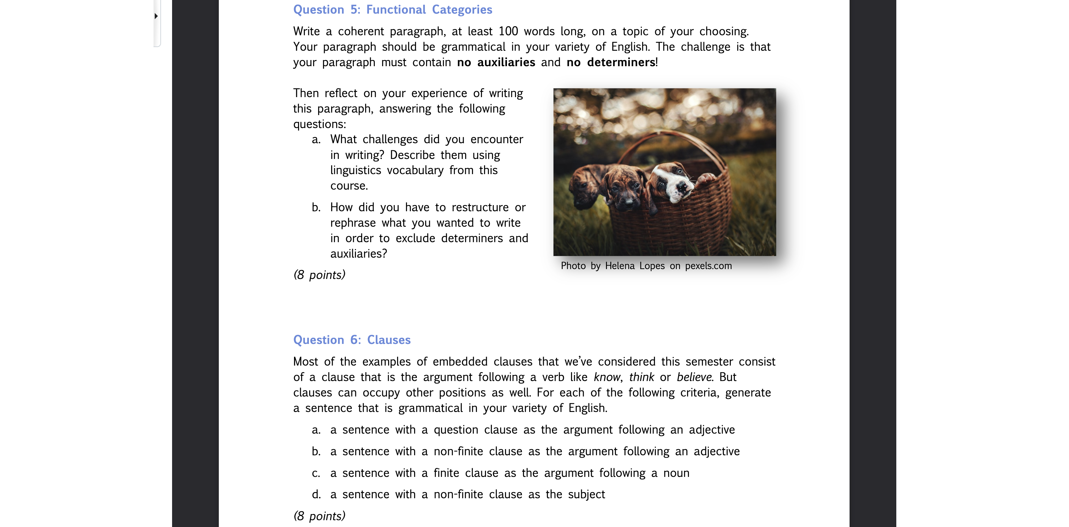 Question 7: A Raucous School Board Meeting The