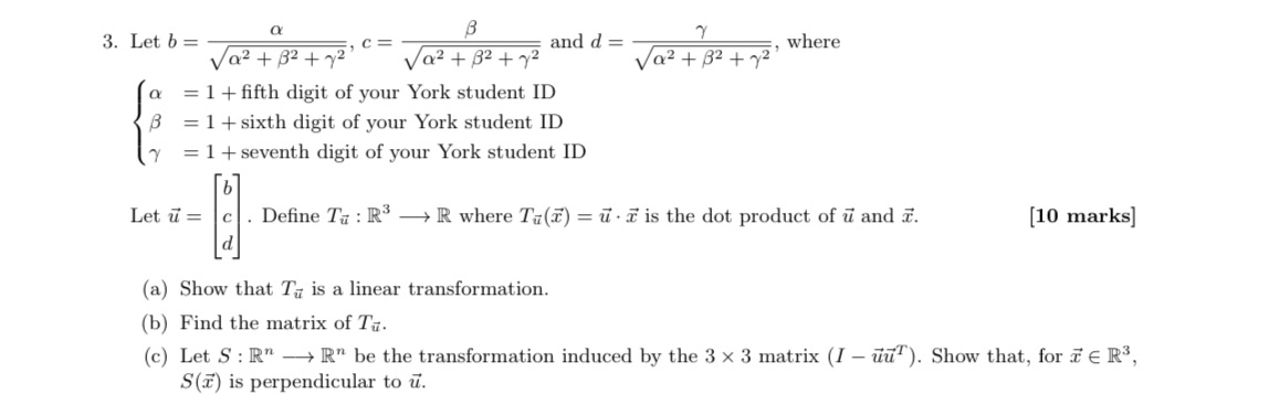 Alpha is 4Beta is 5Gamma is 2 B 3. Let b = and d