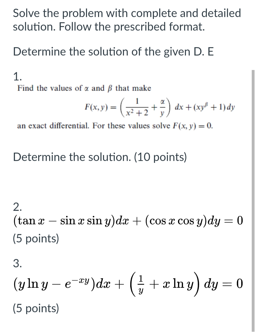 Solve the problem with complete and detailed
