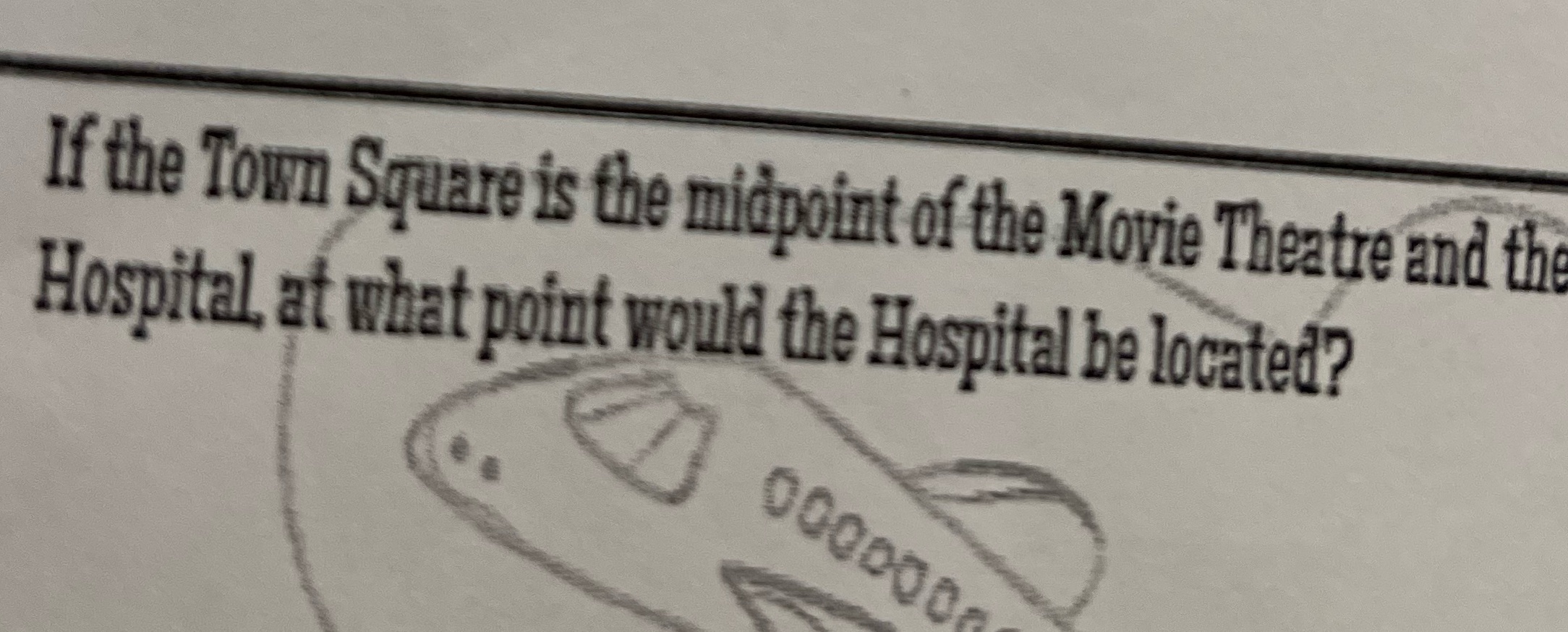 If the Town Square is the midpoint of the Movie