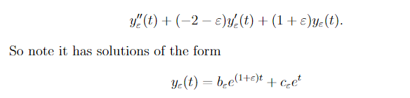 Question 6. Find a solution of thy" (t ) +