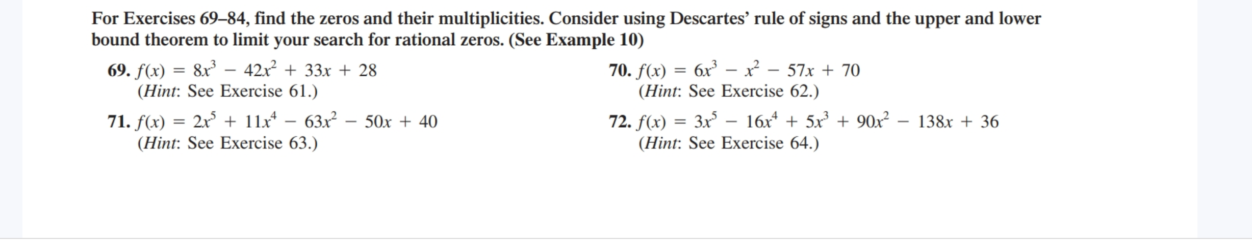 Objective 4: Find Upper and Lower Bounds For