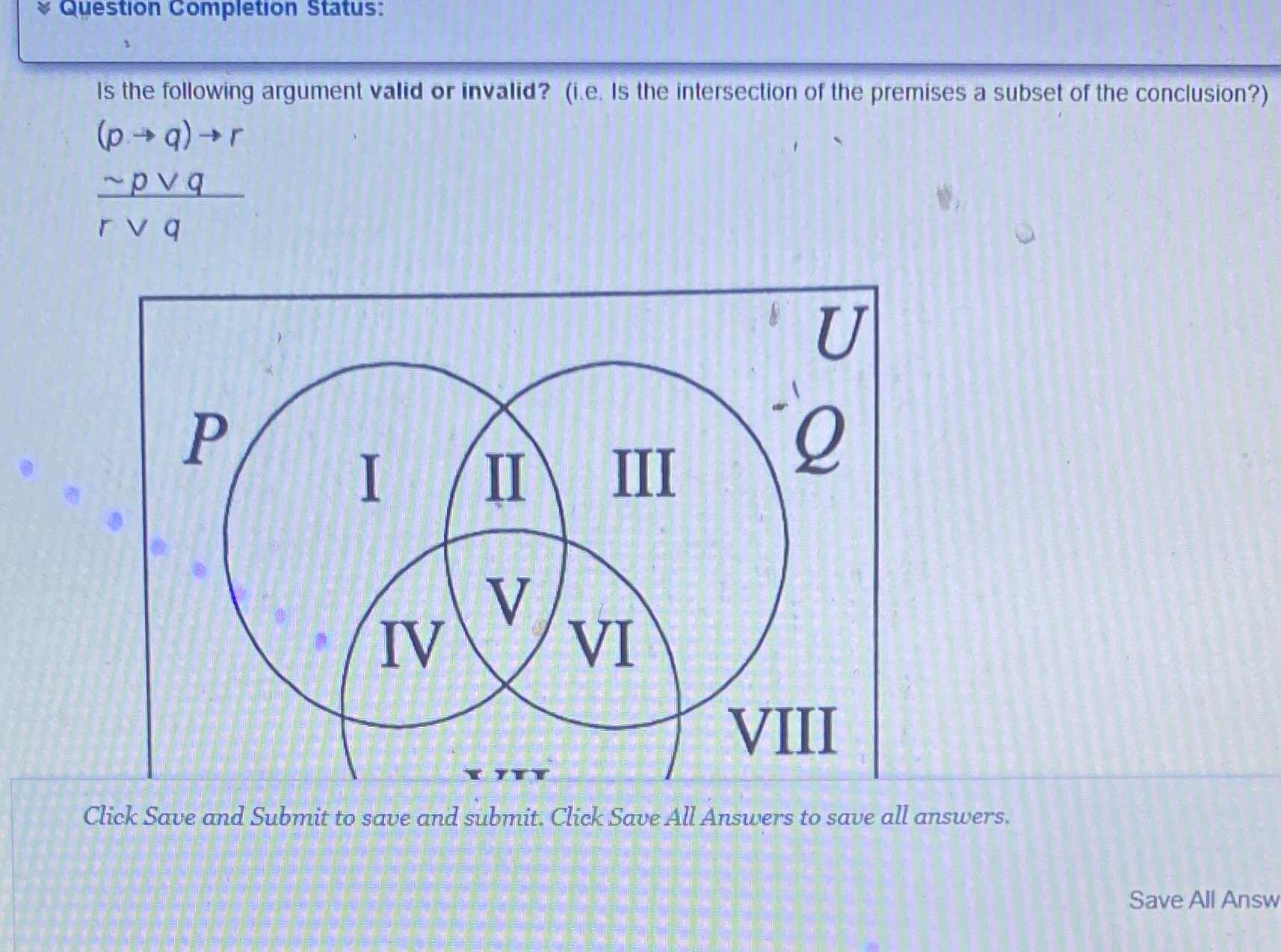 7. What is the answer? * Question Completion