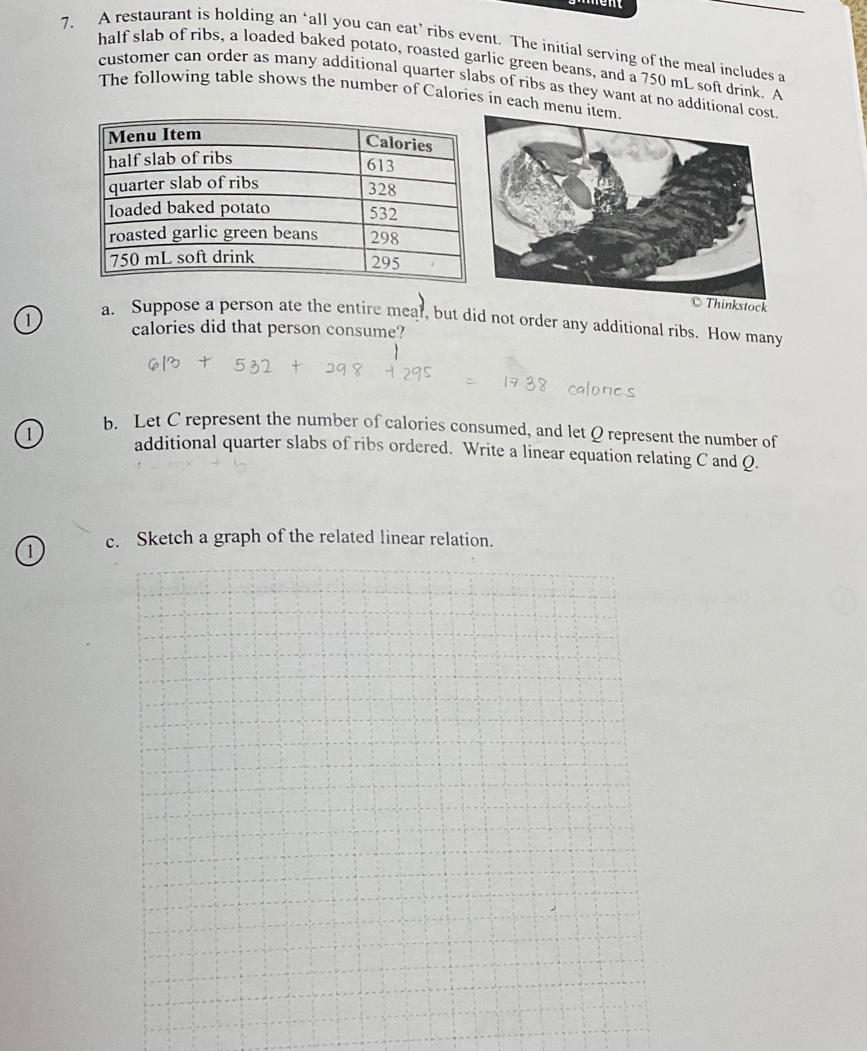 more question.....d.) what do the slope and c