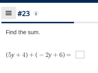 E #15 i Write the polynomial in standard form.