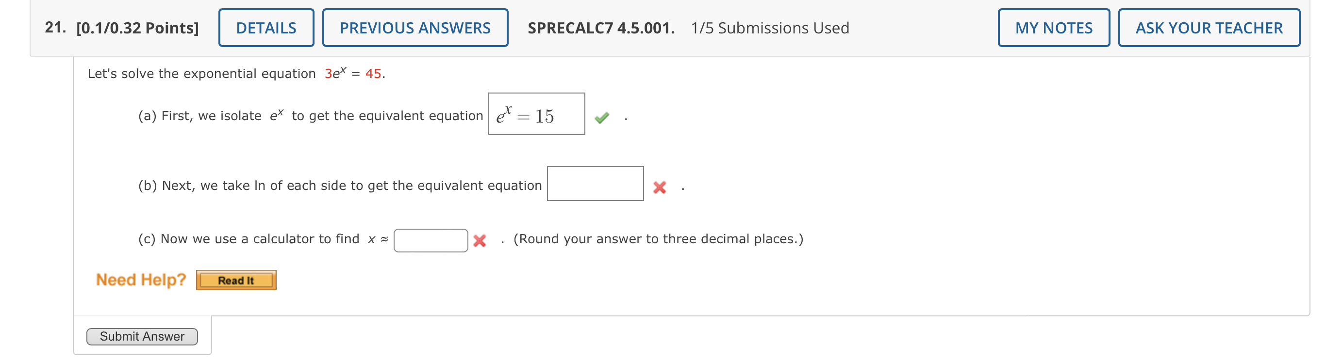 7:34 PM Sat Oct 15 4 '11' 98% - webassignnet ri