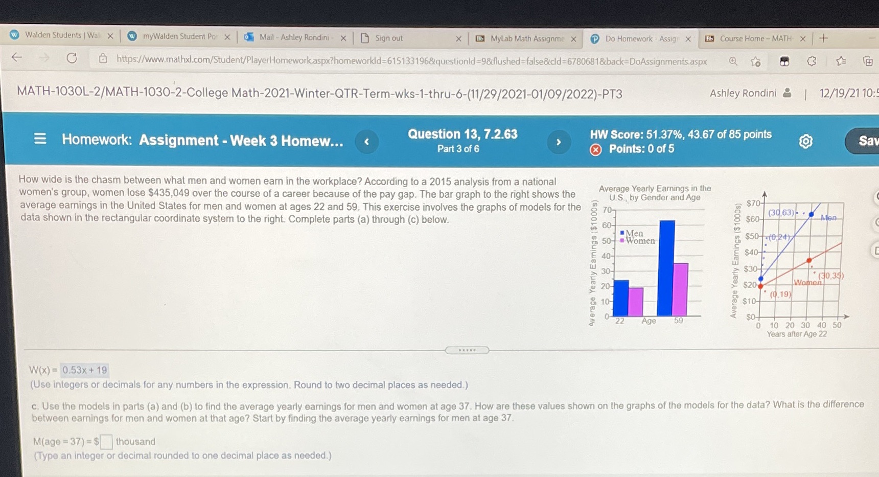w Walden Students | Wal X @ myWalden Student Por