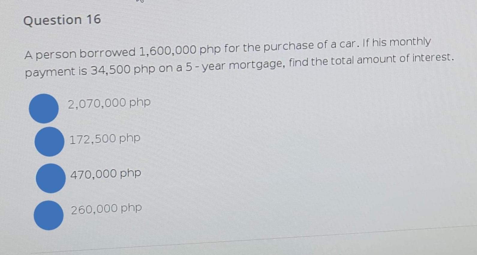 Pls answer 15 items only 16) \f\f\f\fQuestion 23