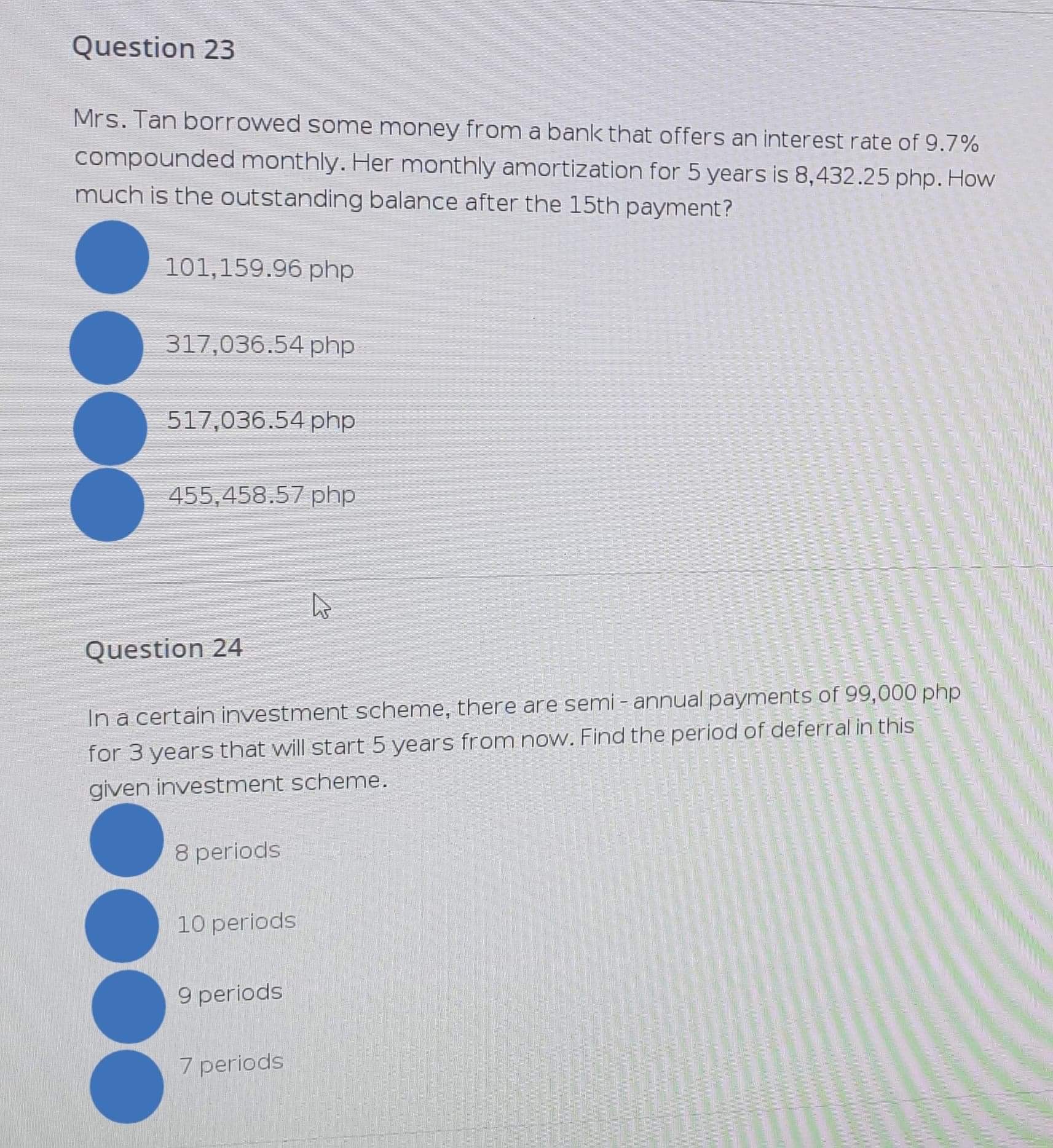 Pls answer 15 items only 16) \f\f\f\fQuestion 23