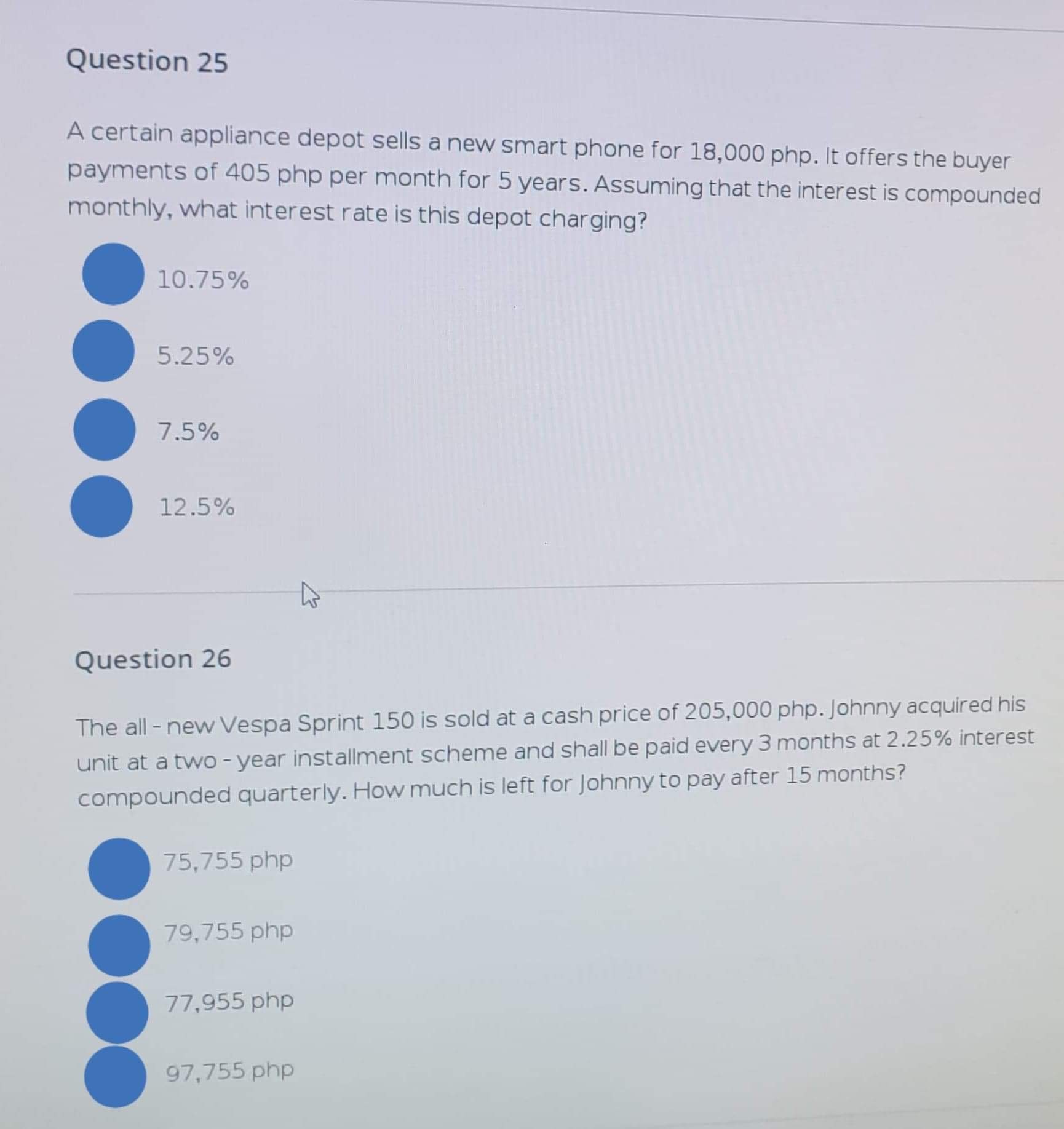 Pls answer 15 items only 16) \f\f\f\fQuestion 23