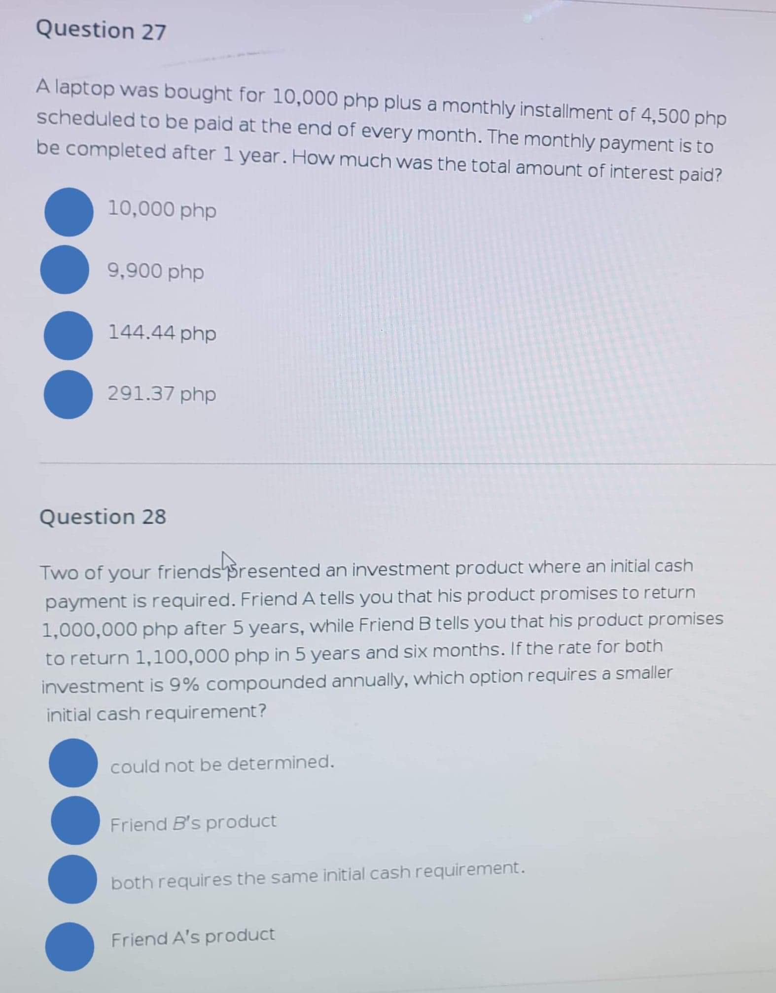 Pls answer 15 items only 16) \f\f\f\fQuestion 23