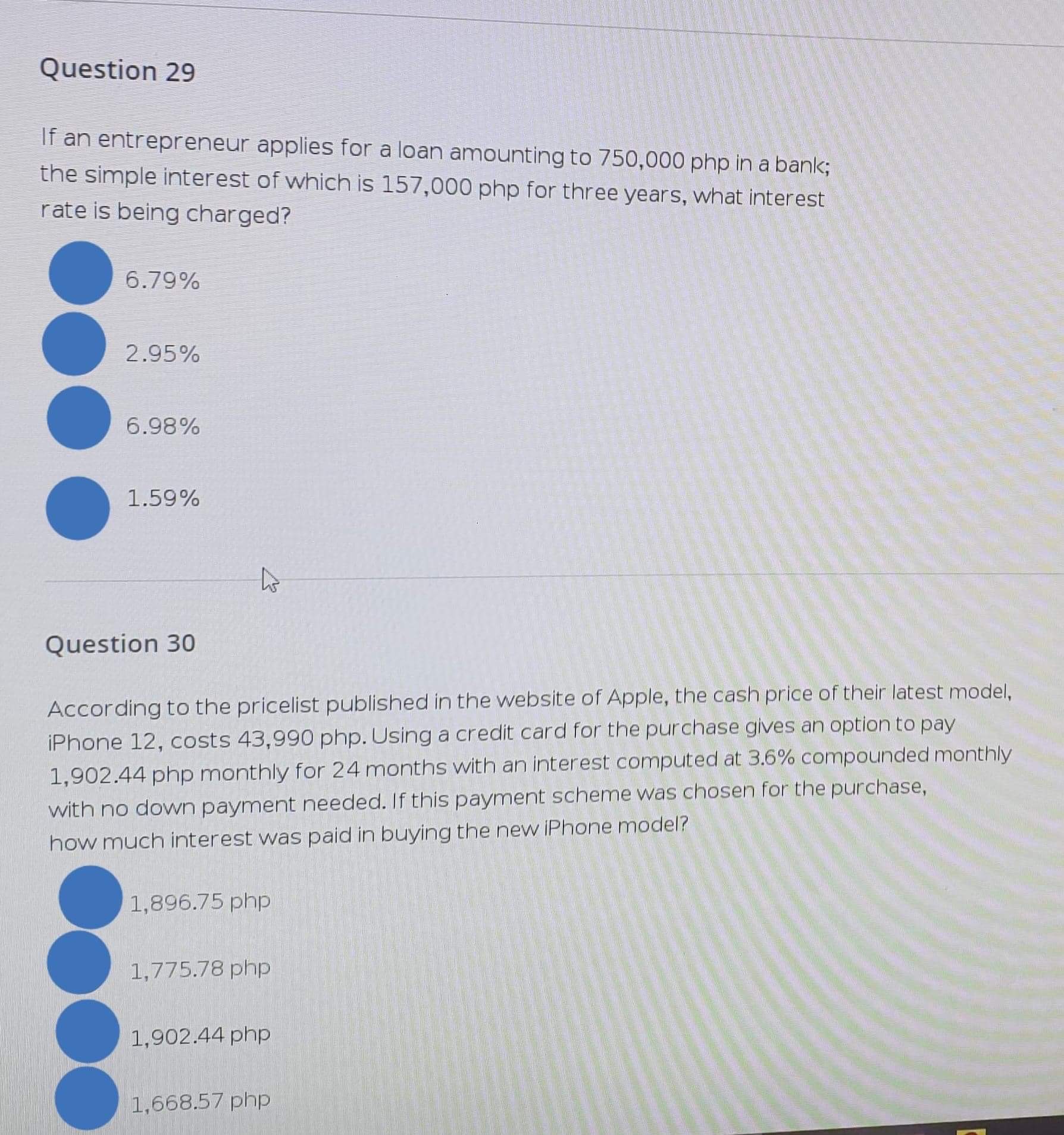 Pls answer 15 items only 16) \f\f\f\fQuestion 23