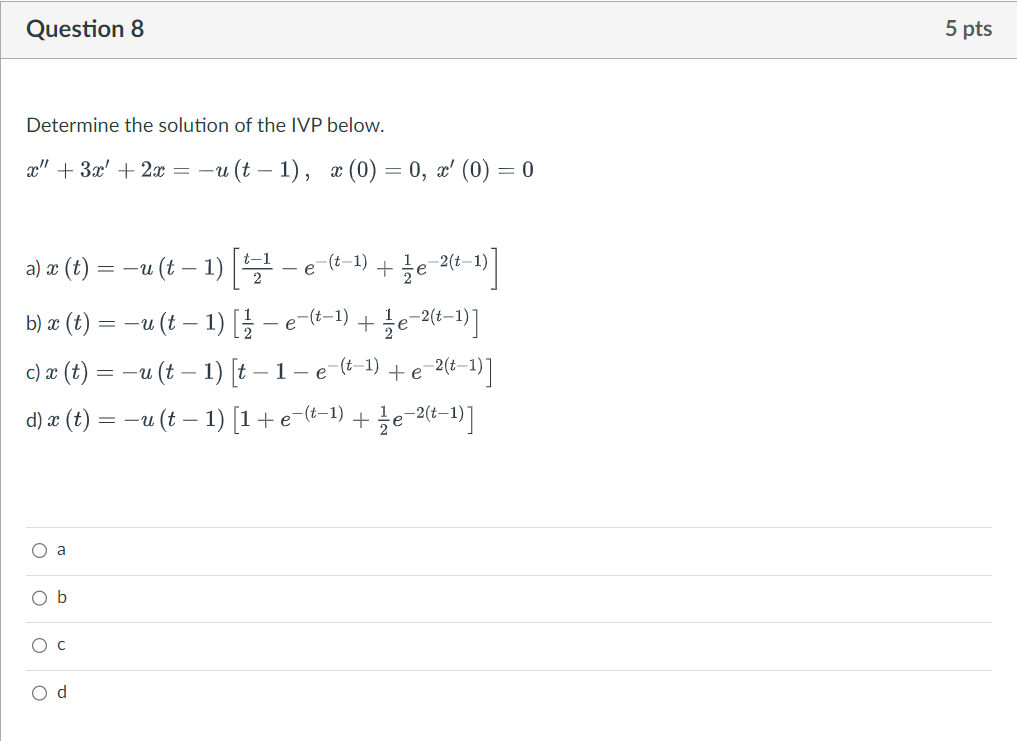 \fQuestion 7 5 pts An engineer tested a