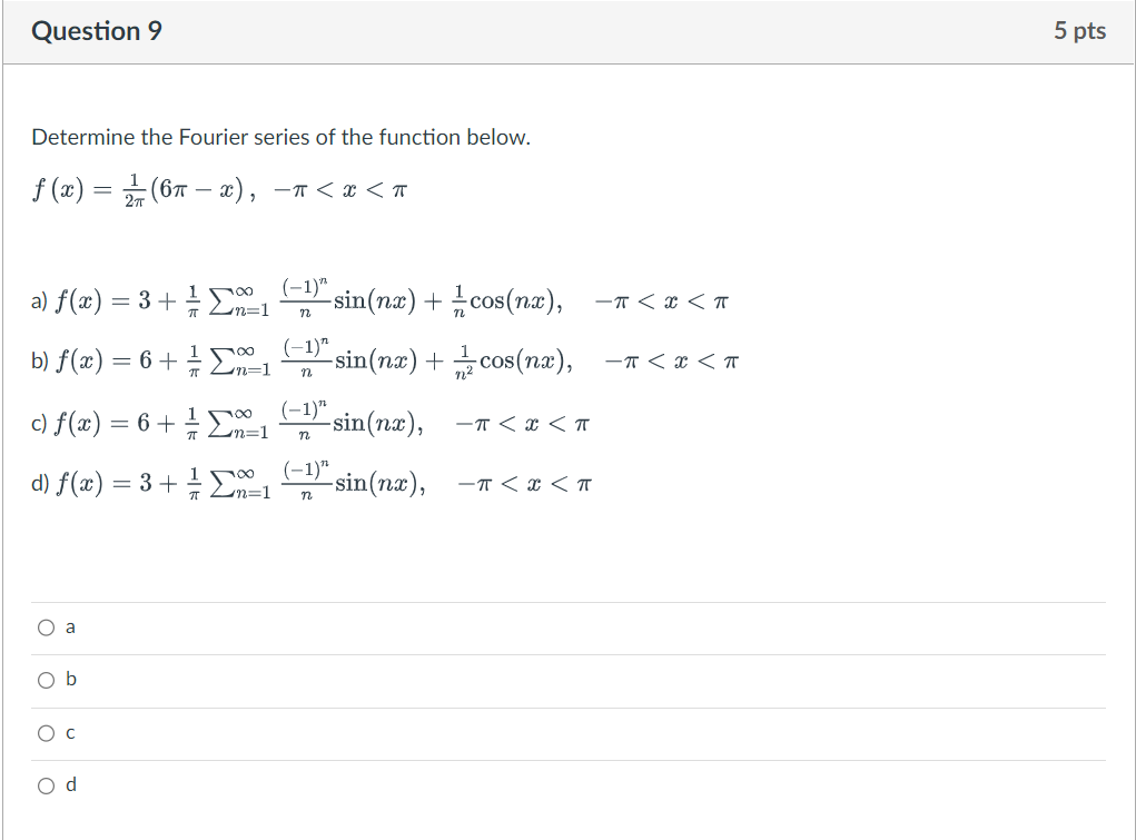 \fQuestion 7 5 pts An engineer tested a