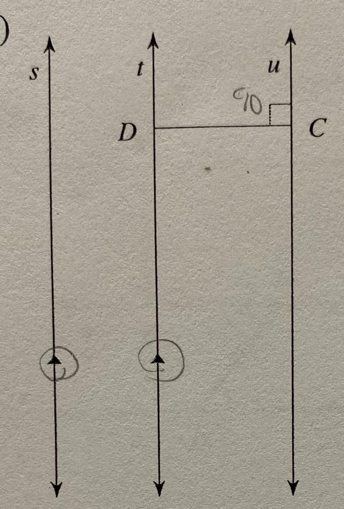list all information given by the marks on the