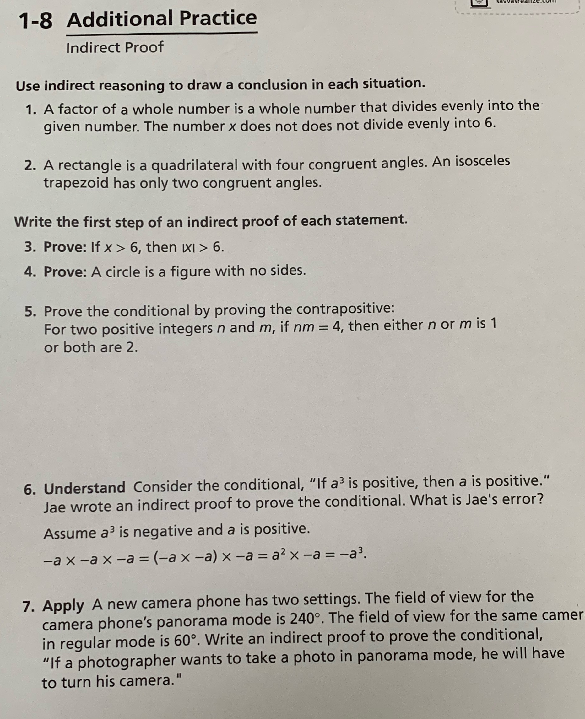 1-8 additional practice 1-8 Additional Practice _