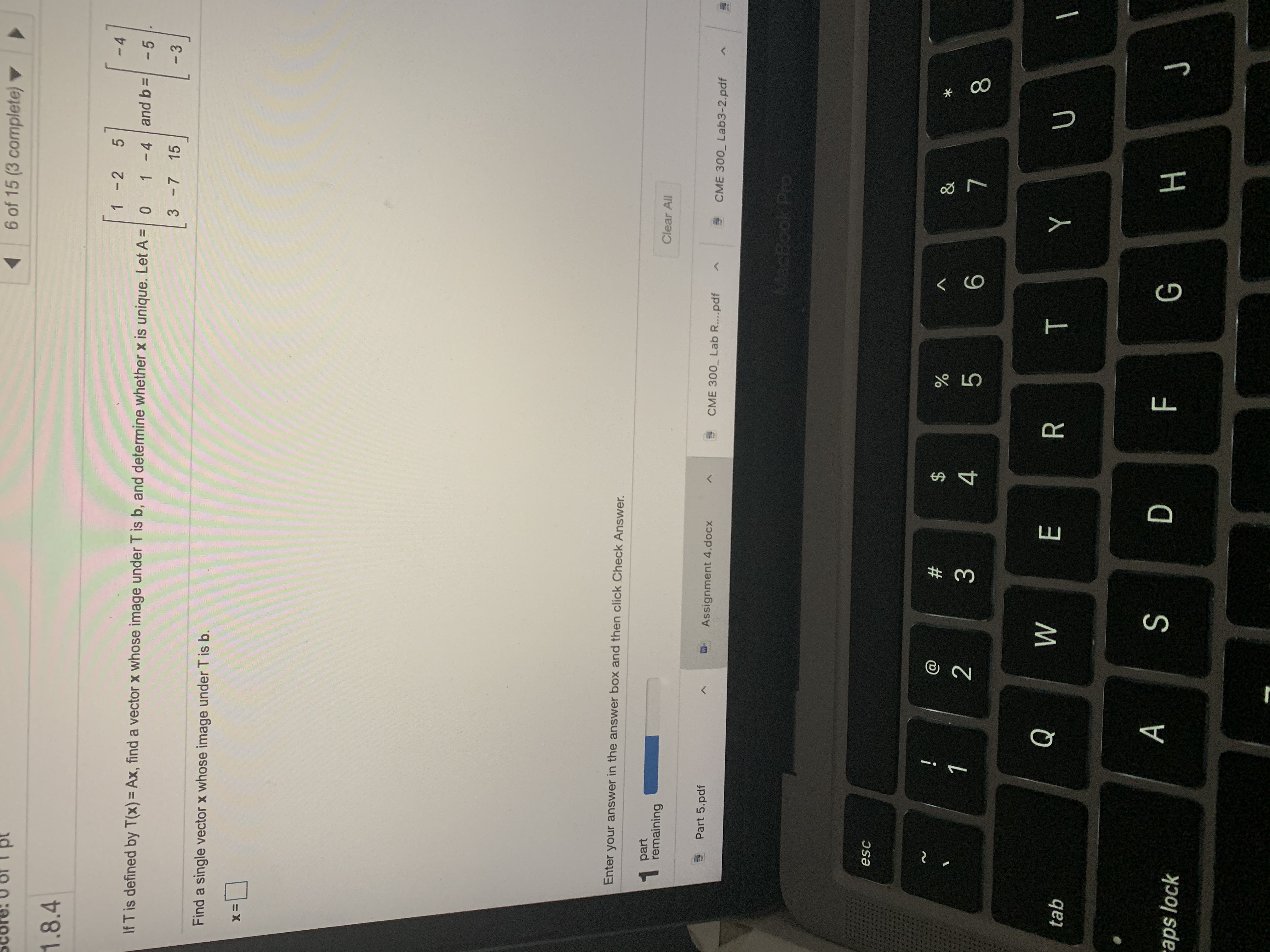 Need help with question. Thanks 6 of 15 (3