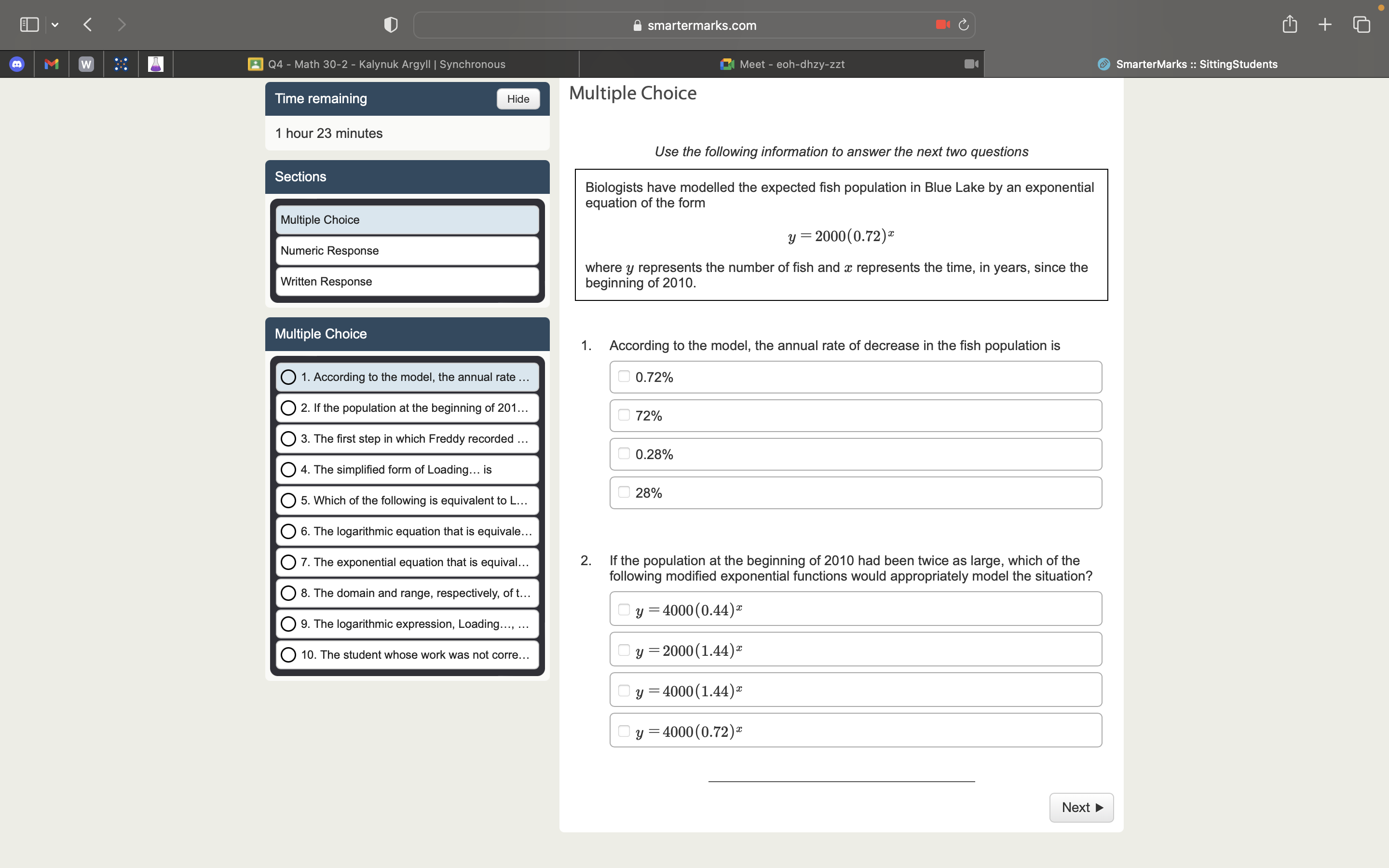 I need help to all D smartermarks.com [z] oi Math