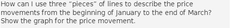 How can I use three "pieces" of lines to describe