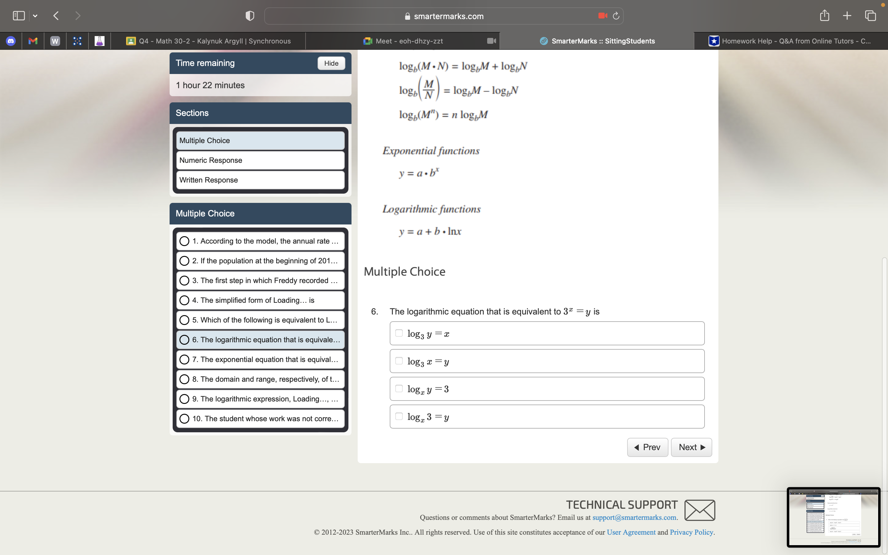 I need help to all D smartermarks.com [z] oi Math