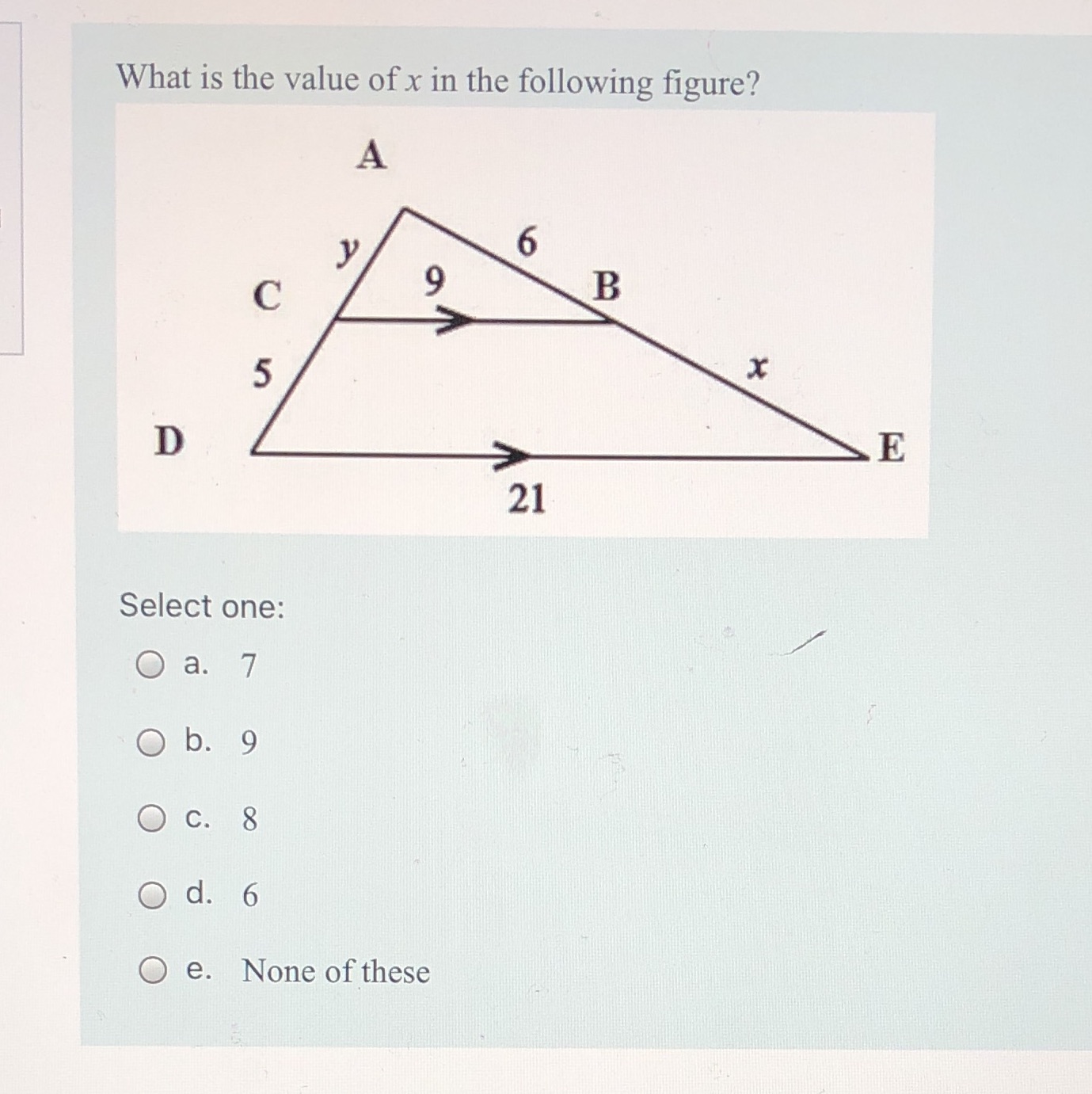 I need help with this question What is the value