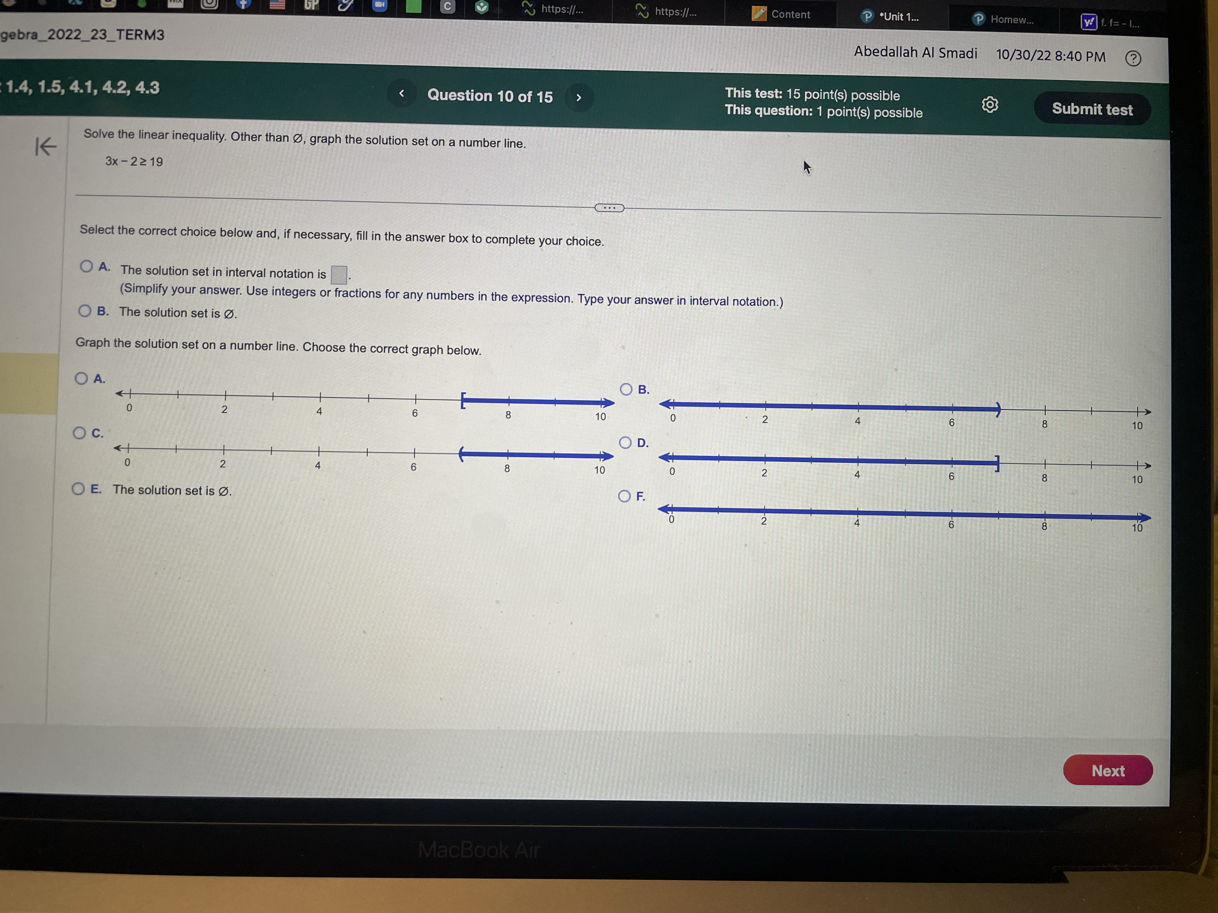 EV '9 'Unit 1... a El Abedallah AI Smadi