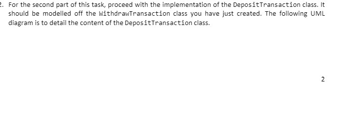 For the second part of this task, proceed with