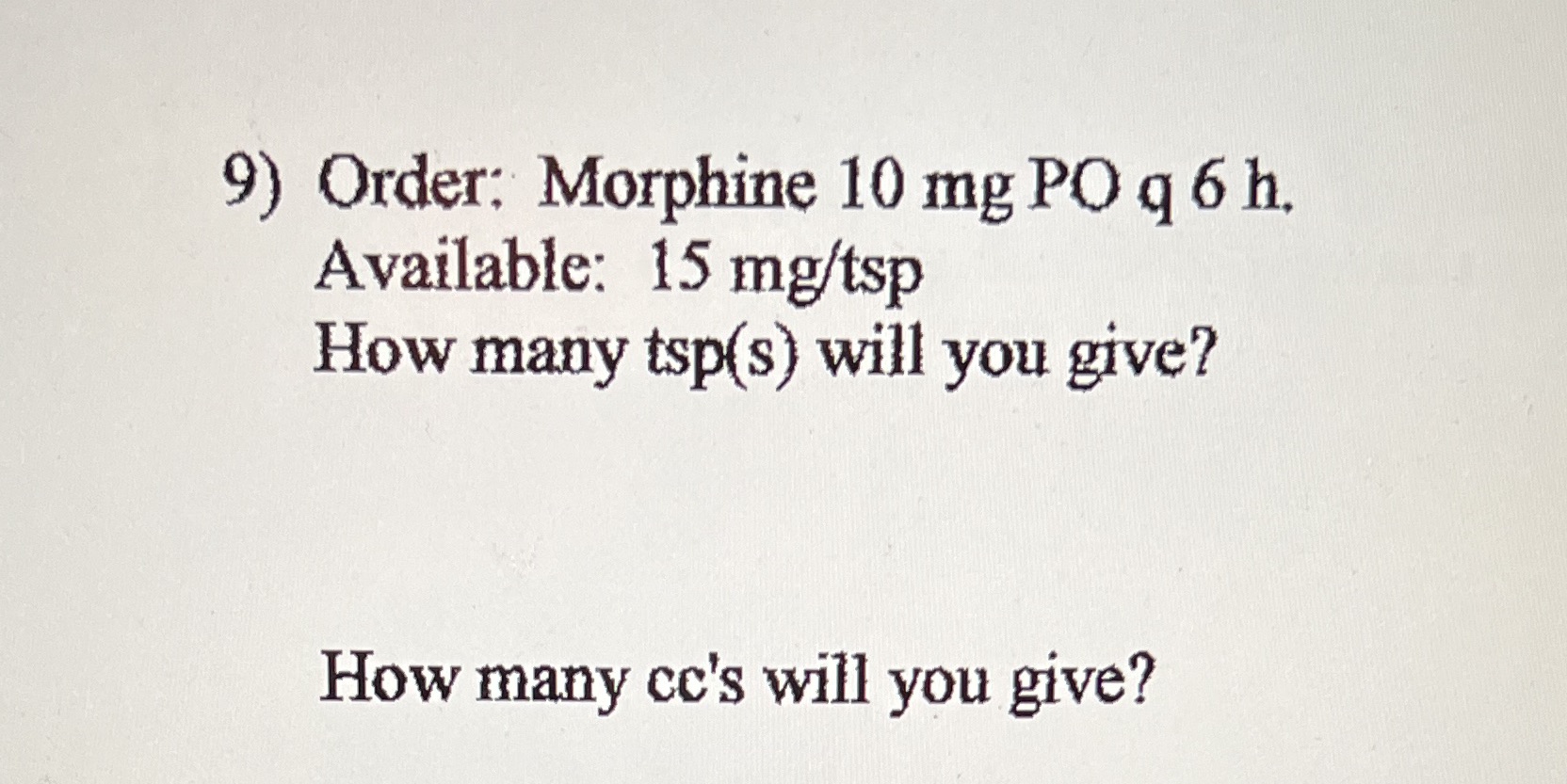 Please solve using dimensional analysis problem.