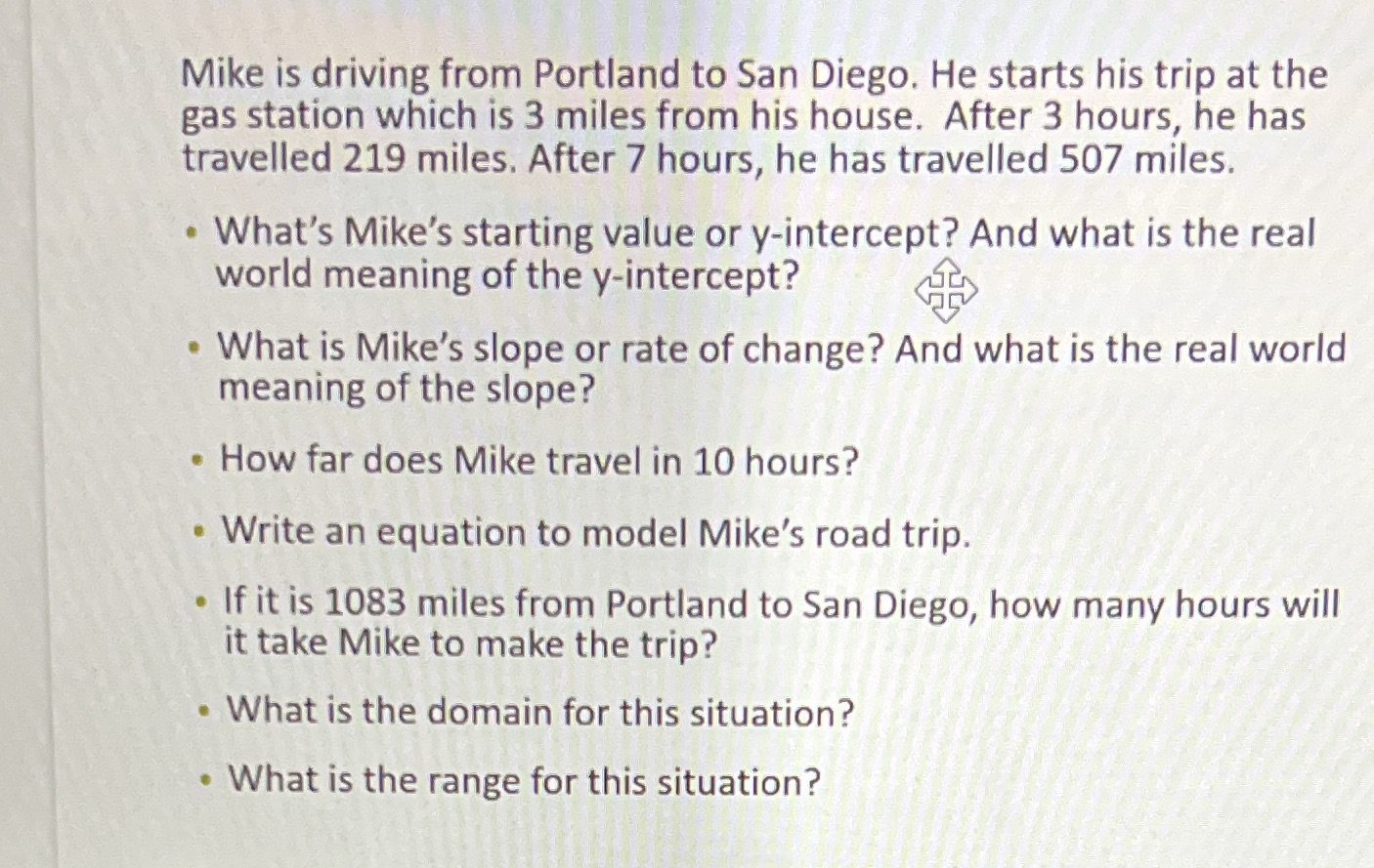 I wanna know the answer to all this please Mike