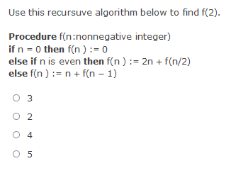 need help in the following Use this recursuve