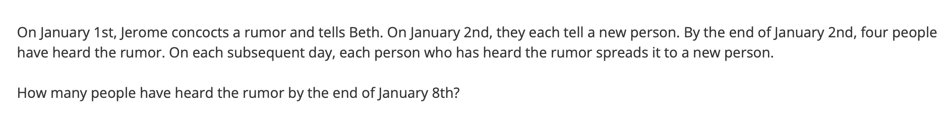 1. Consider the graph of the exponential