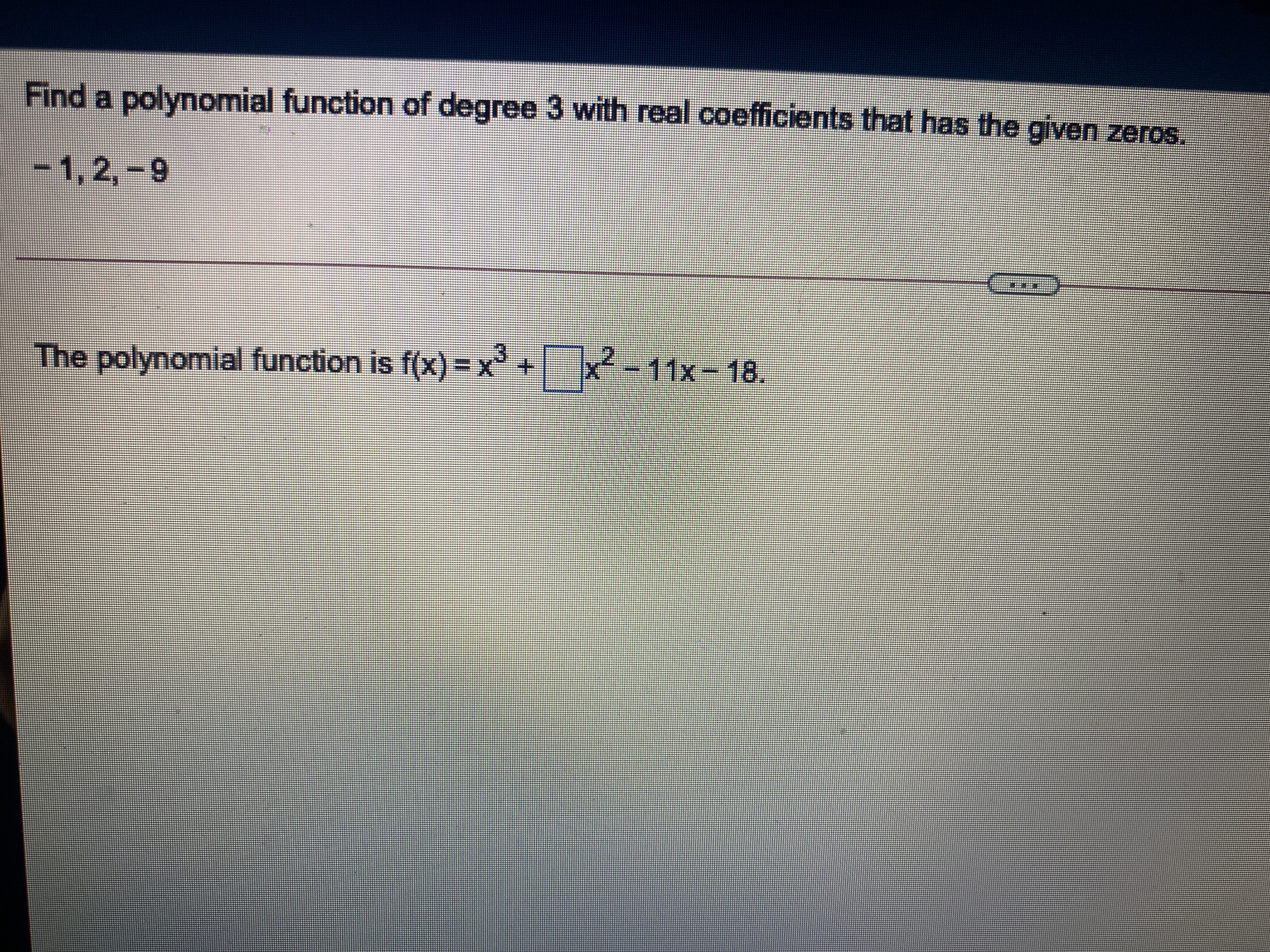 \f\f\f(Section 8.4) Points: 0 of 1 Given that the