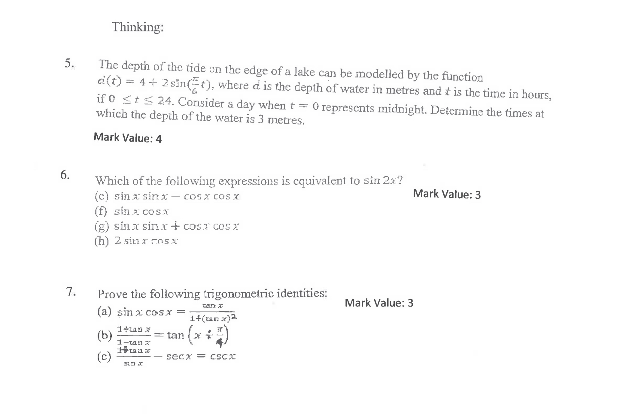 1- Which of the following is the correct compound