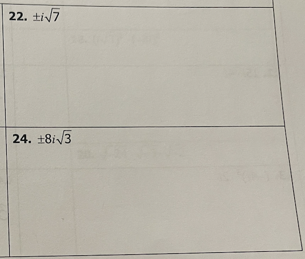 Directions: The roots of a quadratic equation are