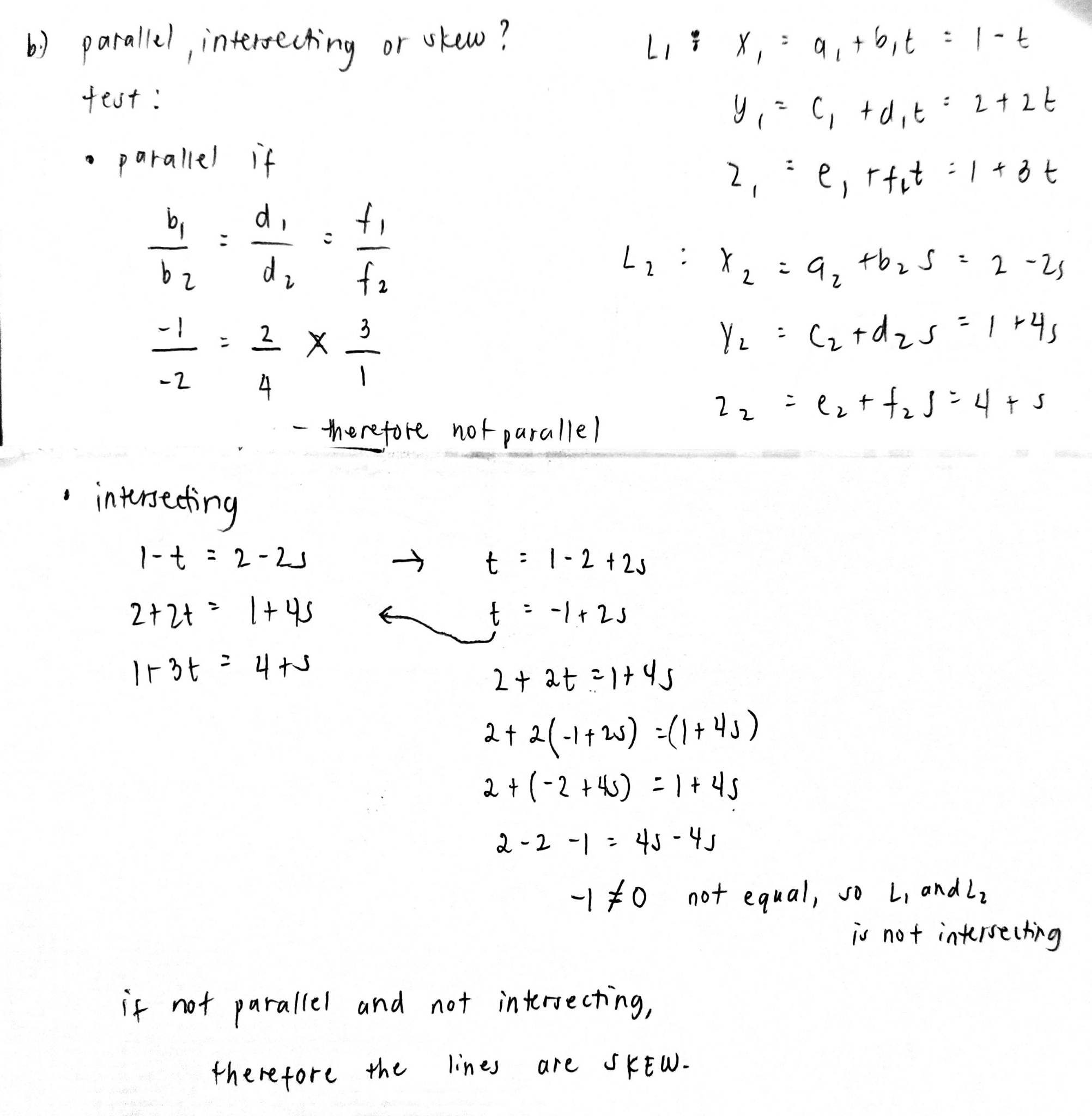 1. (7 marks) Find - and d'y dx2 in each of