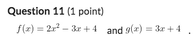 Determine the number of intersections of each of