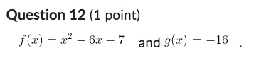 Determine the number of intersections of each of