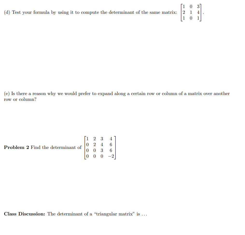 Please show your full solution 1 6 ((1) Test your