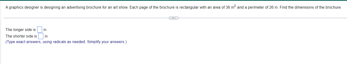 A graphics designer is designing an advertising