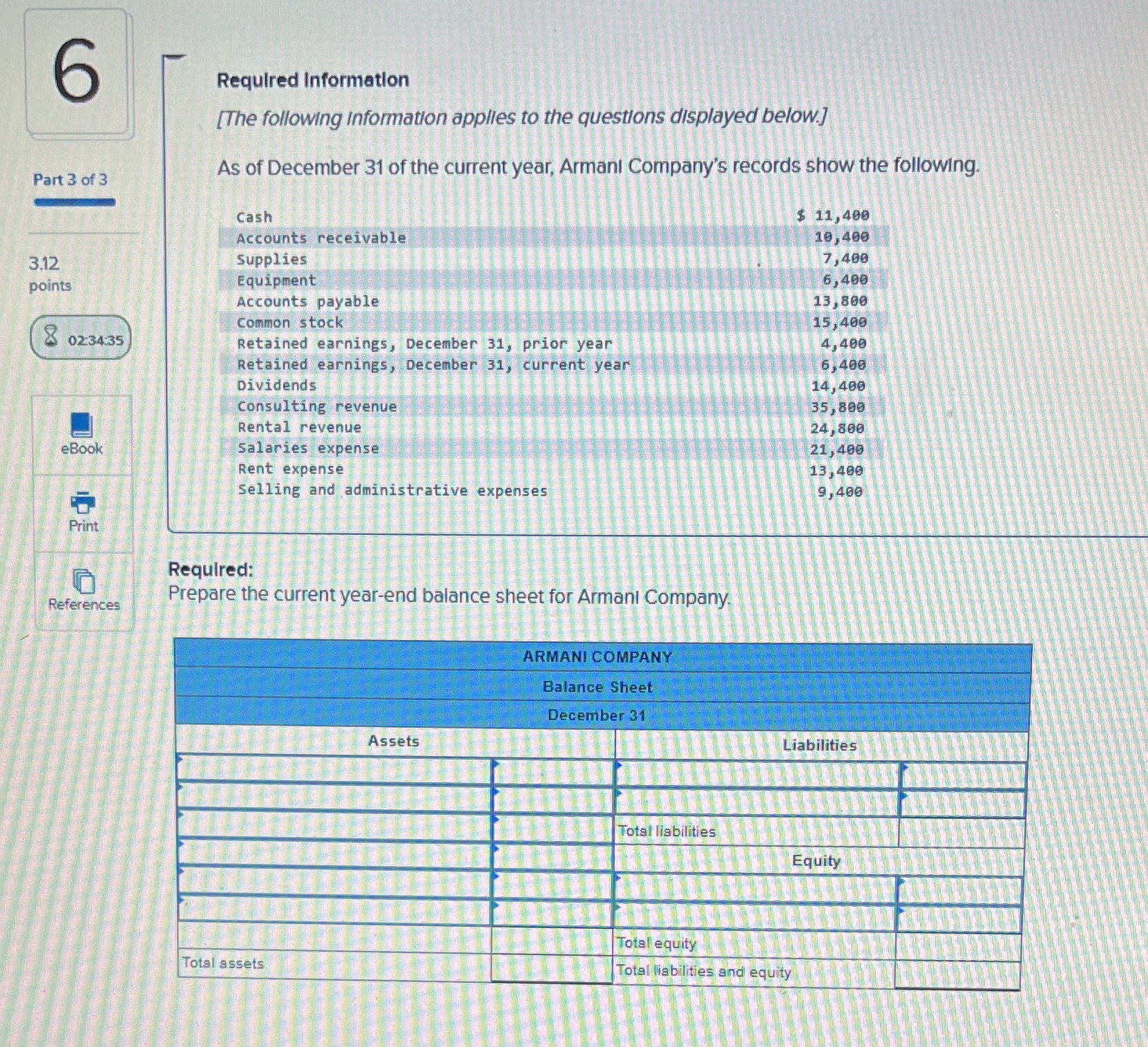 6 Required Information [The following information