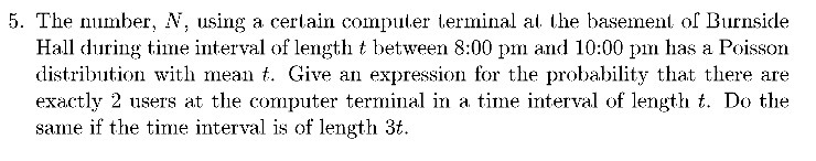 5. The number, N, using a certain computer