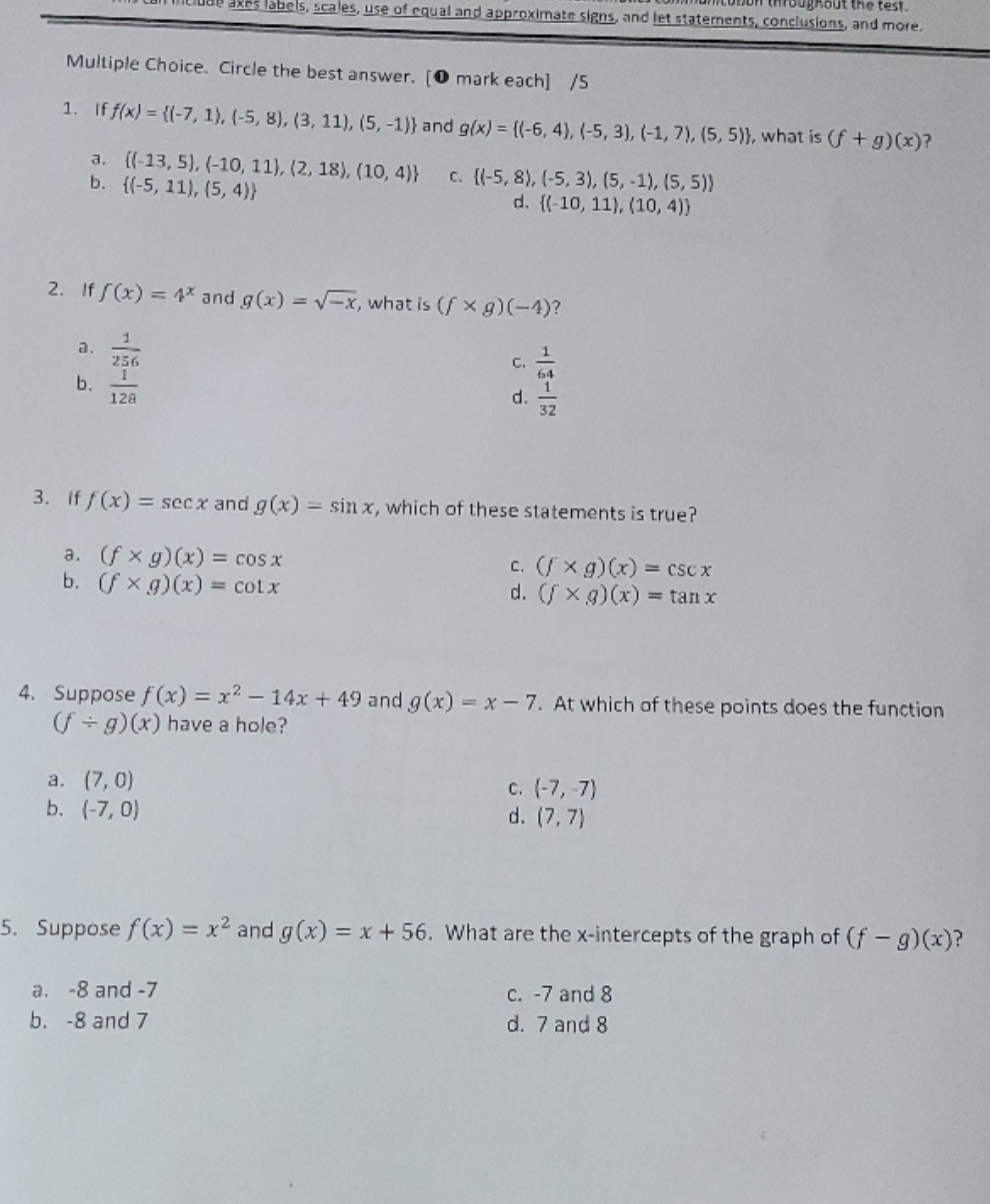 it's a test he test. 's labels, scales, use