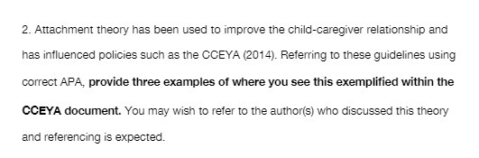 2. Attachment theory has been used to improve the