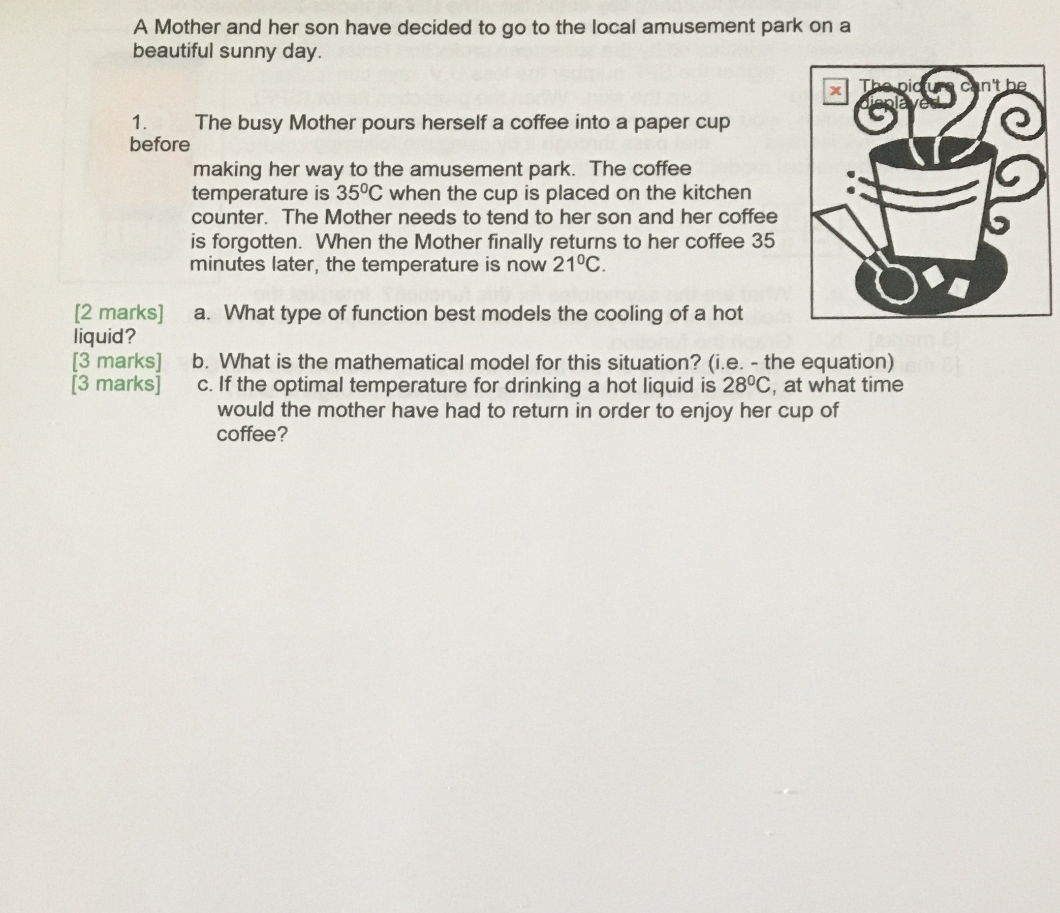 A Mother and her son have decided to go to the