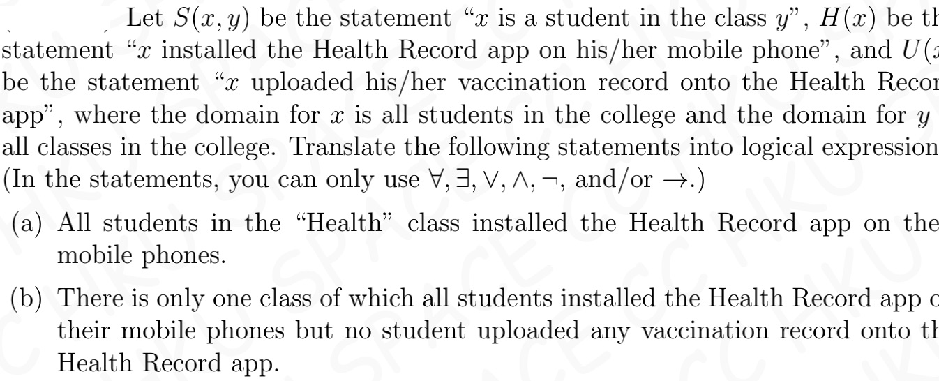 _ , Let S(33,y) be the statement \"a: is a