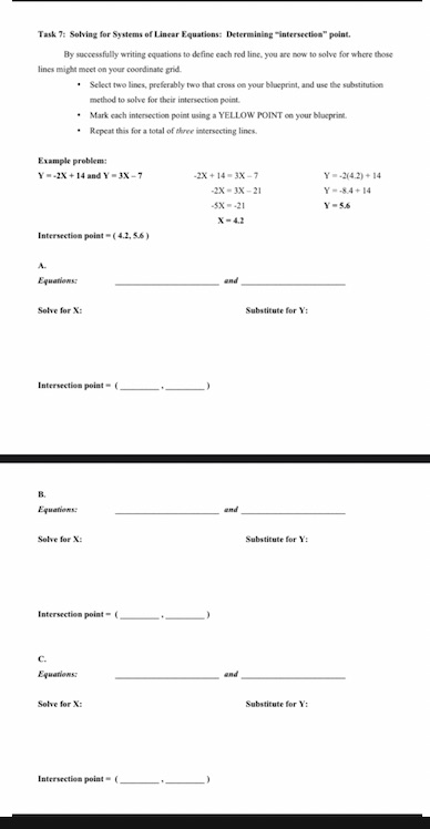 Linear Equation Water Park Project Task7-8: