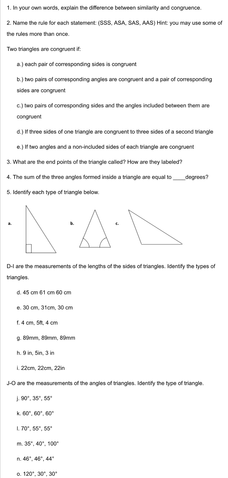 1. In your own words, explain the difference