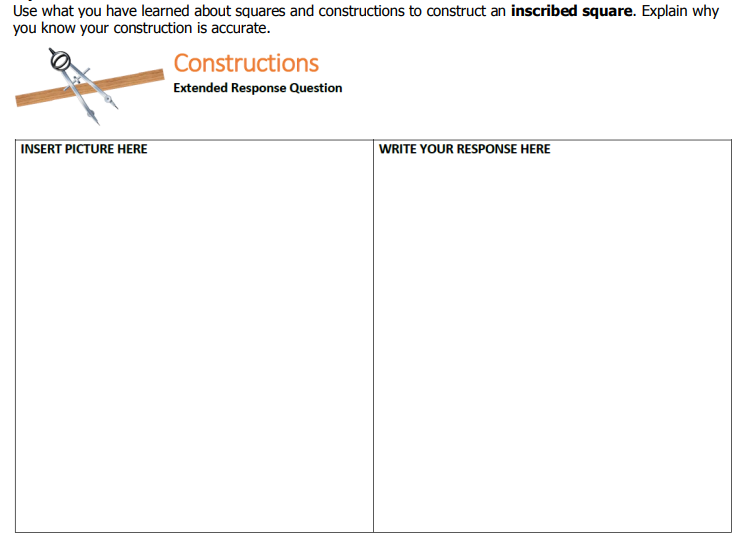 Use what you have learned about chords and arcs